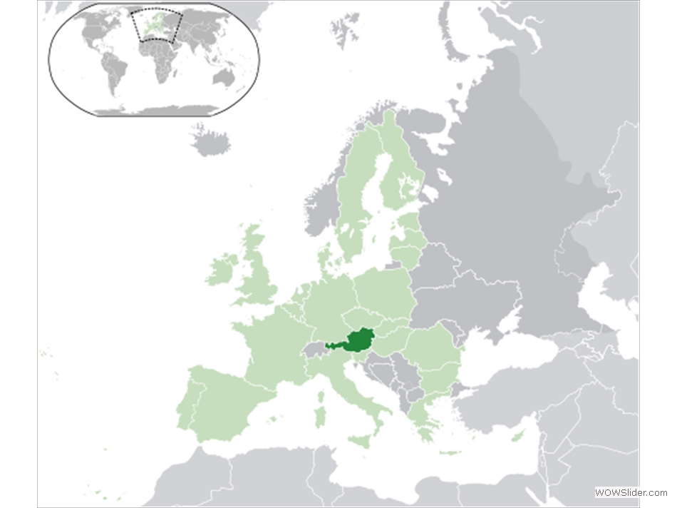 Repères géographiques - Les pays d Europe - Autriche