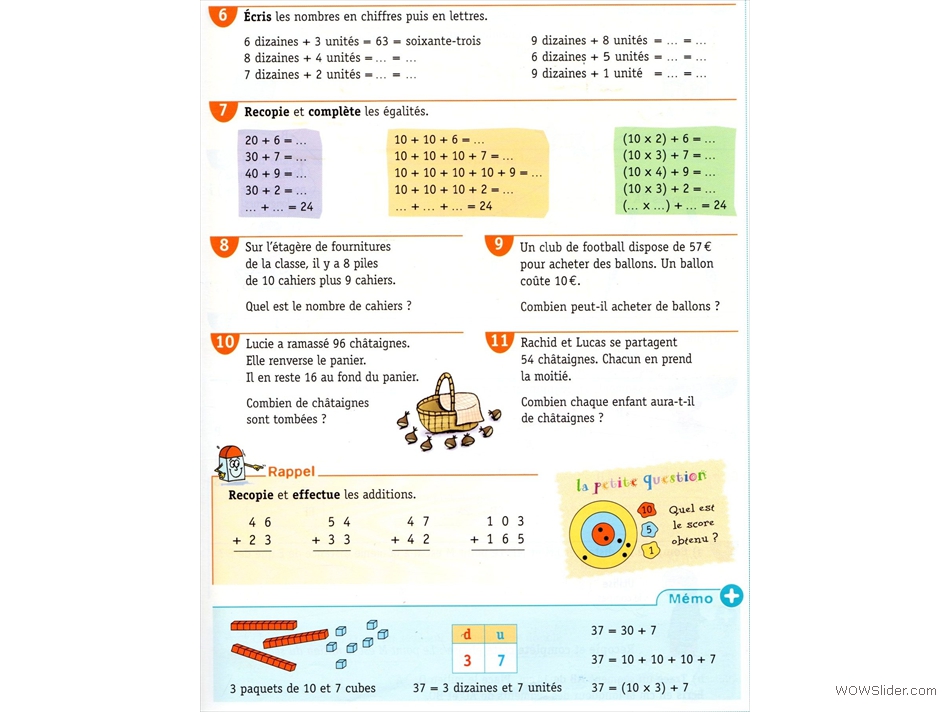 Cours de mathématiques CE2
